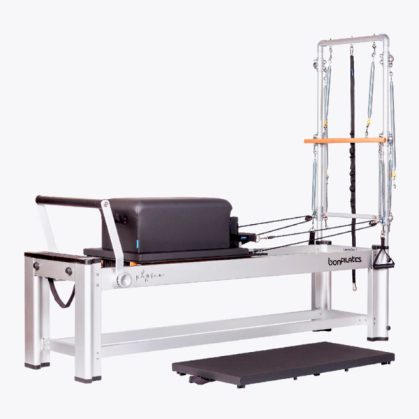 Aluminum Physio Reformer: Tower and box included, versatility and multifunctionality (Upholstery colors available) Aluminum Physio Reformer: Tower and box included, versatility and multifunctionality (Upholstery colors available)